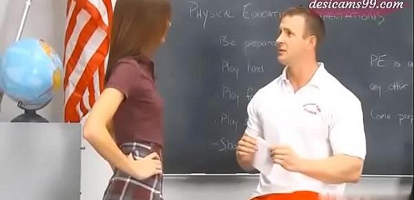  Teacher Drills Schoolgirl